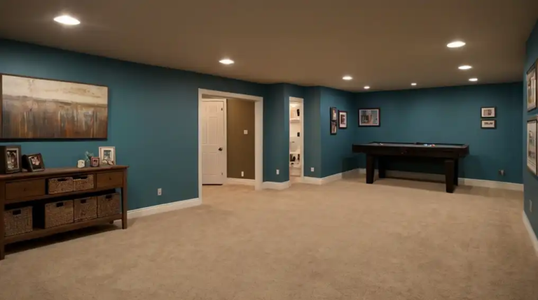 27 Best Paint Colors for a Basement: Transform Your Underground Space