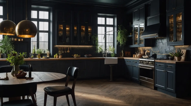 27 Moody Kitchen Ideas That Transform Ordinary Spaces into Dramatic Culinary Havens