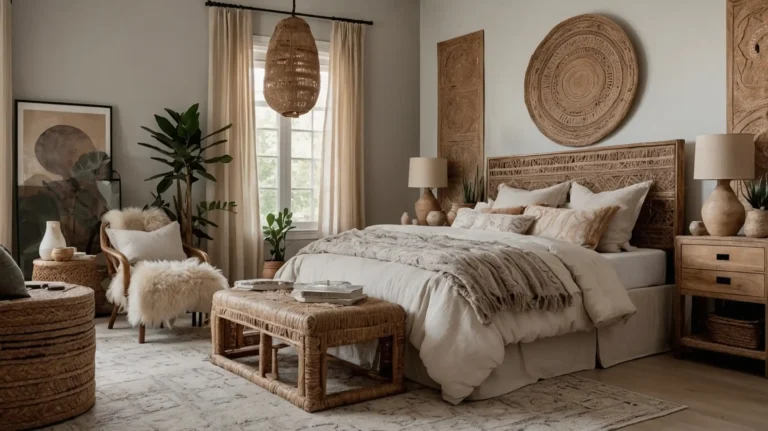 29 Breathtaking Neutral Boho Bedroom Ideas That Blend Serenity and Style