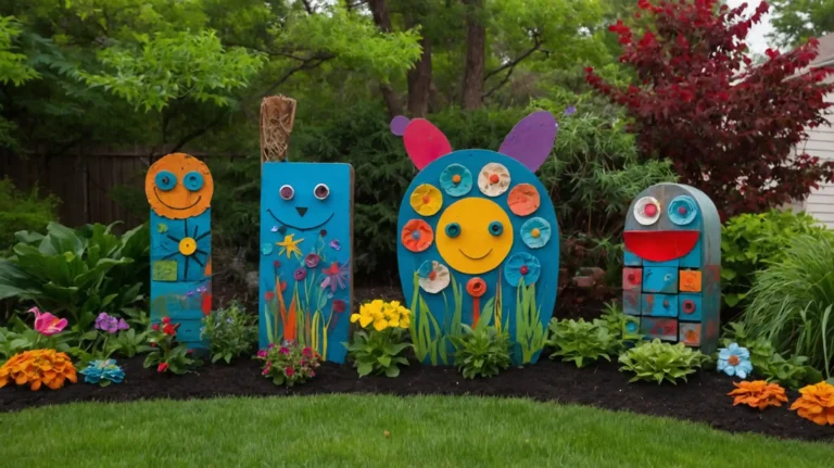 25 Creative DIY Yard Art Ideas to Transform Your Outdoor Space
