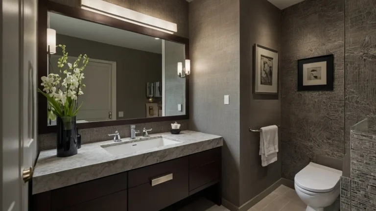 31 Elegant Small Powder Bathroom Ideas That Make a Big Impression