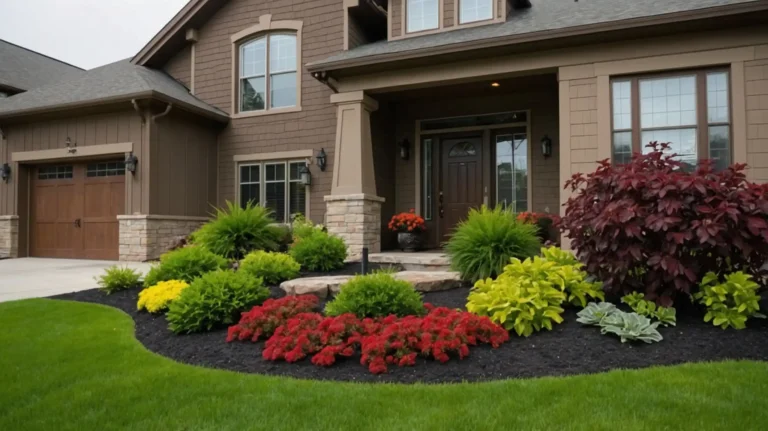 27 Eye-Catching Front Flower Bed Ideas to Boost Your Home’s Curb Appeal