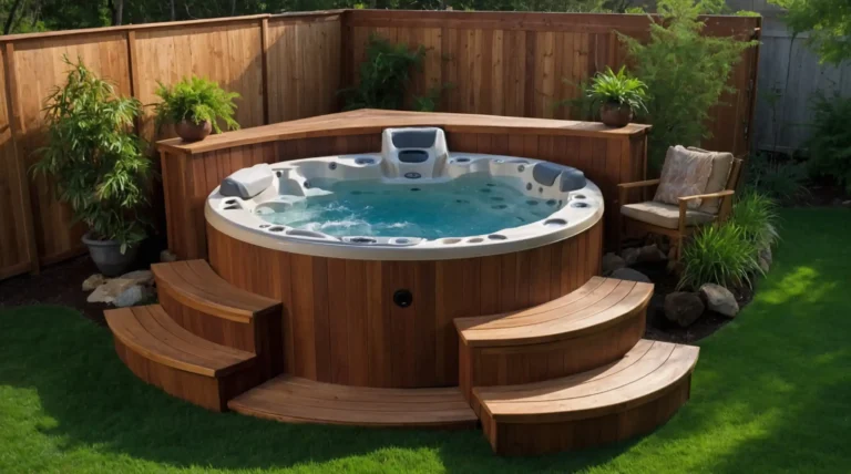 27 Stunning Hot Tub Surround Ideas to Create Your Backyard Oasis